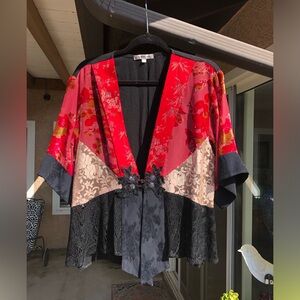 Patchwork 90s Kimono Cardigan